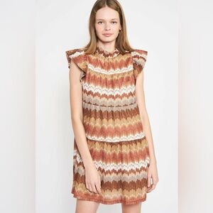 En Saison Le Voilier Babydoll Dress